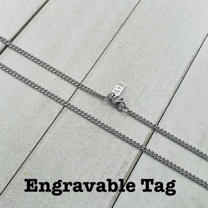 3mm Silver Cuban Chain - HimleyJewelry